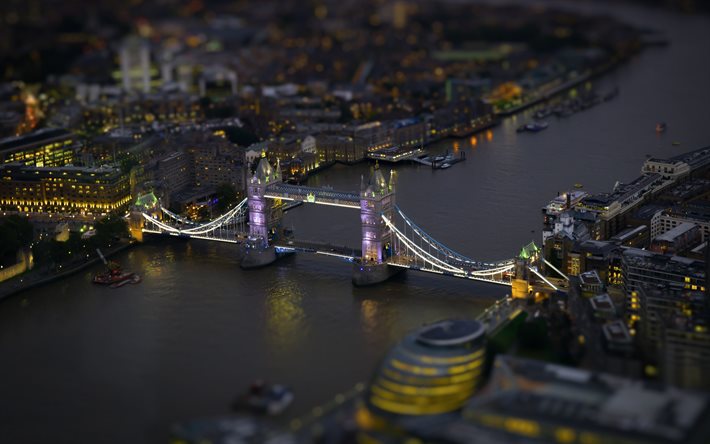 london bridge, thames, city, southwark, lontoo