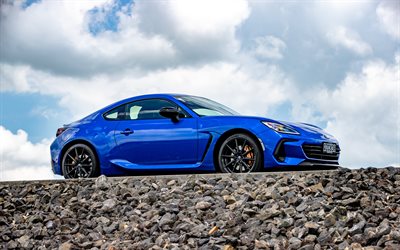 スバルbrz ts, 4k, スーパーカー, 2025車, nz spec, ブルースバルbrz, 2025スバルbrz, 日本車, スバル