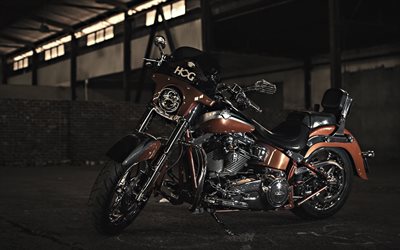 Harley-Davidson, classique, des vélos, des PORCS, des superbikes