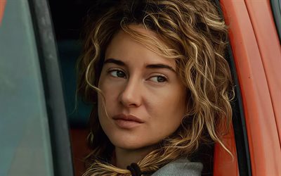 shailene woodley, 4k, retrato, actriz americana, sesión de fotos, modelo americano, actrices populares, mujeres hermosas, shailene diann woodley, sesión de fotos de shailene woodley