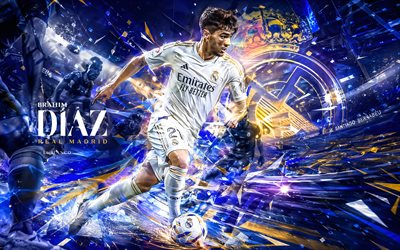 ابراهيم دياز, نادي ريال مدريد لكرة القدم, فن المعجبين, خلفية رقمية بيضاء مجردة, إبراهيم دياز نادي ريال مدريد, الفن الإبداعي, شعار نادي ريال مدريد لكرة القدم, ابراهيم دياز ريال مدريد, كرة القدم, ريال مدريد
