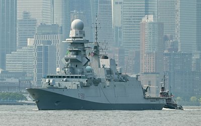 virginio fasan, f591, italiensk fregatt, italiensk marin, italienska krigsfartyg, carlo bergamini klass fregatt, italien, nato