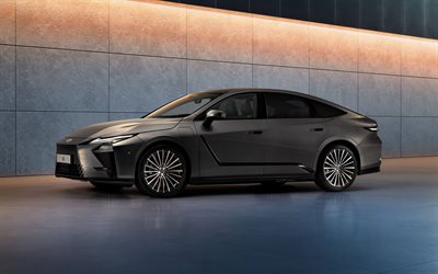 2026, lexus es, 4k, vista frontal, exterior, gray lexus es, nuevo lexus es 2026, sedán, autos japoneses, lexus