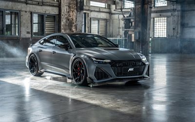 2023, ABT RS7 Legacy Edition, front view, exterior, Audi RS7, silver Audi RS7, RS7 tuning, German cars, Audi