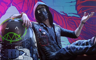 chave inglesa, personagens, watch dogs 2