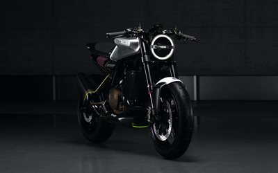 Husqvarna Vitpilen 701, 5K, 2017 बाइक, अवधारणाओं, तिरेदां, सुपरबाइक