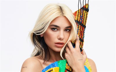 Dua Lipa, 4k, music stars, Elle photoshoot, british singers, beauty, popular singers, british celebrity, Dua Lipa photoshoot