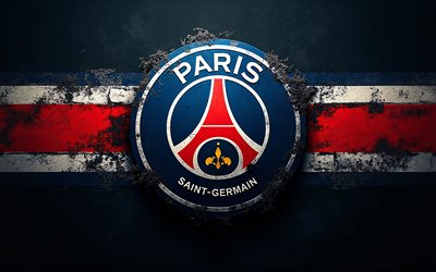 4k, पीएसजी ग्रंज मेटल लोगो, ग्रंज कला, पीएसजी प्रतीक, लीग 1, फ्रांस, लाल सफ़ेद रेखाएँ, पीएसजी चिन्ह, पेरिस सेंट जर्मेन, पीएसजी लोगो, फ़ुटबॉल, पेरिस सेंट जर्मेन लोगो