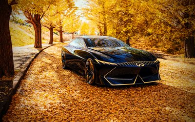 infiniti vision qe, automne, 2023 voitures, voitures électriques, supercars, 2023 infiniti vision qe, voitures japonaises, infiniti