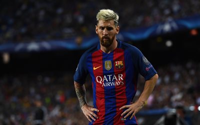 Lionel Messi, en 2016, les stars du football, Barcelone, match, Leo Messi