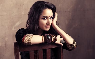 shraddha kapoor, näyttelijä, bollywood, tyttö, kaunis, ruskeaverikkö