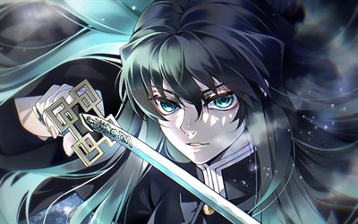 muichiro tokito, 剣, kimetsu no yaiba, 漫画, 主人公, ムイチロ, tokitou muichirou, 鬼滅の刃, muichiro tokito kimetsu no yaiba