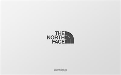 The North Face logo, brands, white background, The North Face emblem, carbon art, The North Face, popular clothing manufacturers, carbon logo, The North Face carbon logo
