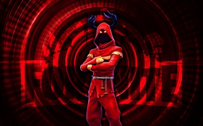 Cloaked Shadow Fortnite, 4k, red spiral background, Fortnite, creative, Cloaked Shadow Skin, Fortnite Cloaked Shadow Skin, Cloaked Shadow, Fortnite characters