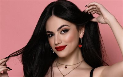 جايا كاوتشي, 4k, لَوحَة, المغني المالطي, إلتقاط صورة, نساء جميلات, جلسة تصوير لجايا كاوتشي