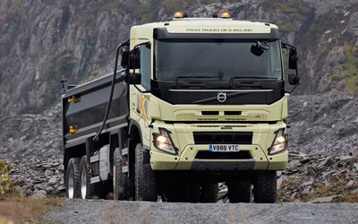 volvo fmx 460, 4k, lkw, 2025 kamyon, damperli kamyonlar, madencilik ekipmanları, kargo taşımacılığı, 2025 volvo fmx, özel ekipman, volvo fmx, taş ocağı damperli kamyonlar, volvo