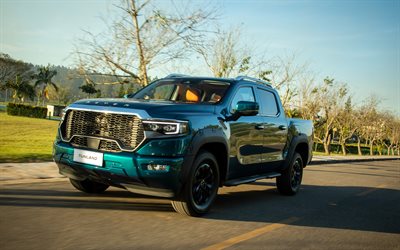 foton tunland v9, 4k, estrada, 2025 carros, captadores, 2025 foton tunland v9, carros chineses, motor de foton beiqi, foton