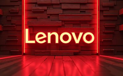 logo neon rosso lenovo, 4k, grunge art, sfondi di legno rosso, logo lenovo neon, opera d'arte, lenovo lenovo red logo, creativo, logo lenovo 3d, logo lenovo, marchi elettronici, lenovo