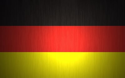 tyskland flagga, symboler för tyskland, textur, tyskland, tysk flagg
