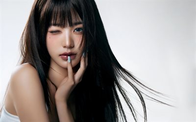 4k, jang won young, gros plan, k pop, beauté, chanteurs sud coréens, ive, filles asiatiques, stars de musique, chanteurs populaires, jang won young photoshoot