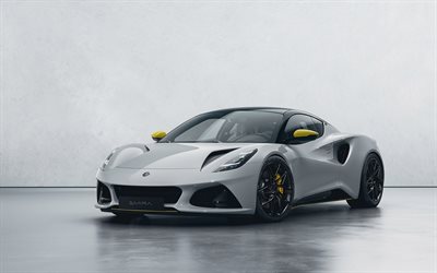 2026, Lotus Emira V6 SE, 4k, front view, exterior, silver sports coupe, silver Lotus Emira, new Emira 2026, British supercars, Lotus