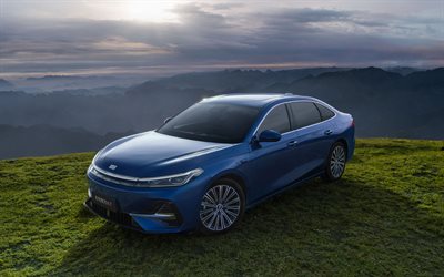 geely yinhe a7 em i, 4k, offroad, 2025 araba, dağlar, 2025 geely yinhe a7 em i, çin arabaları, geely