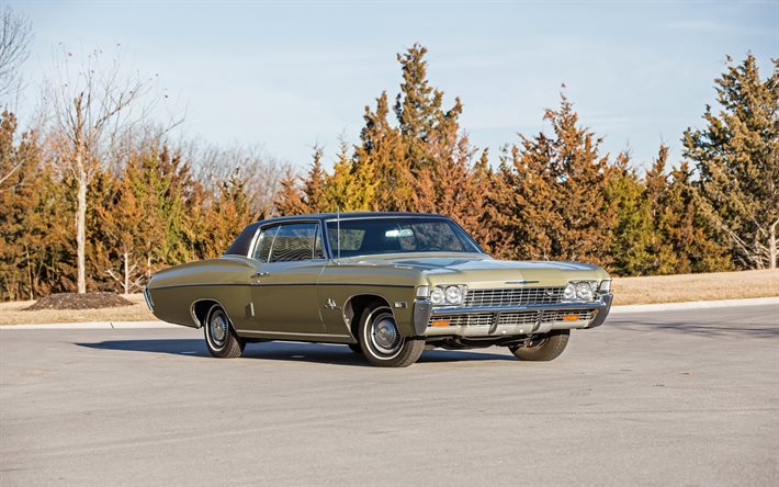 retroautot, 1968, chevrolet impala ss, coupe