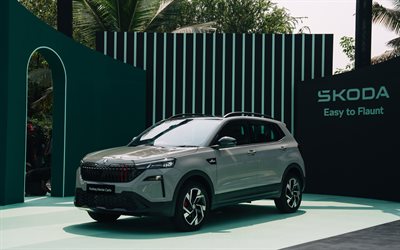 skoda kushaq monte carlo, 4k, croisements, 2026 voitures, in spec, skoda kushaq, extérieur, skoda kushaq 2026, voitures tchèques, skoda