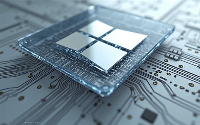 tyylikäs windows logo, 4k, vaalea tekno tausta, windows 11 logo, windowsin tunnus, windows 11 merkki, macrosot logo, sininen windows 11  logo, windows