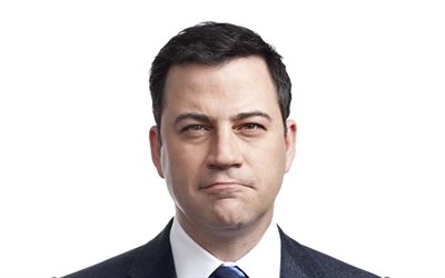 Jimmy Kimmel, les gars, célébrités, présentateur, le visage