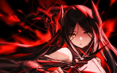 ines, obscurité, manga, arknights, bataille, personnages d'anime, yeux jaunes, personnages arknights, ines arknights