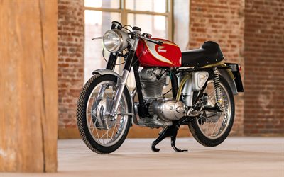 ducati 250 diana mkii, 4k, vélos rétro, vélos de 1966, motos italiennes, ducati