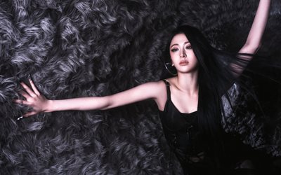 eh yunjin, 4k, cantante americano, le serafim, estrellas de la musica, superestrellas, huh yun jin, cantantes populares, ariana grande butera, belleza, celebridad surcoreana, sesión de fotos de huh yunjin