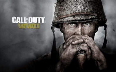 Call of Duty WWII, shooter, 2017 games, World War II