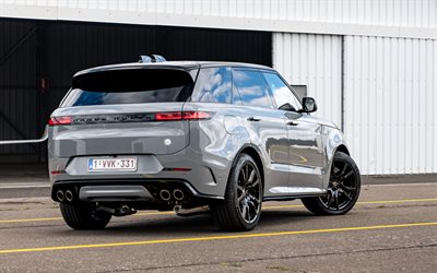 4k, Range Rover Sport SV Edition Two, back view, SUVs, 2026 cars, tuning, L461, Range Rover Sport SV, exterior, 2026 Range Rover Sport SV, british cars, Range Rover