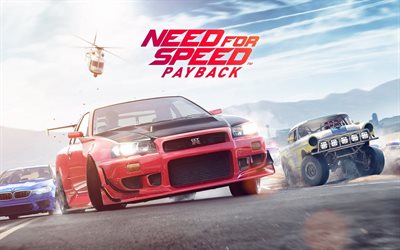 need for speed payback, nissan gt-r, nfs, 2017, payback