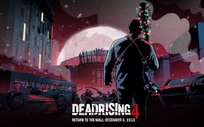dead rising 4 return to the mall, 2016, cartaz, ação