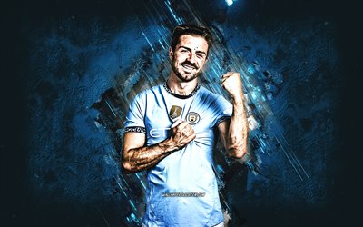 جاك غريليش, مانشستر سيتي fc, خلفية الحجر الأزرق, فن الجرونج, لاعب كرة القدم الإنجليزي, الدوري الإنجليزي الممتاز, إنجلترا, كرة القدم
