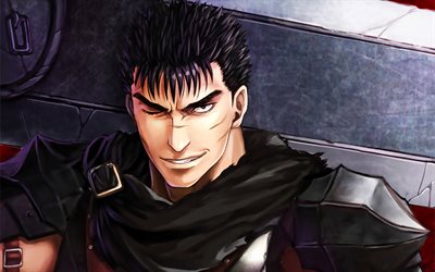Guts, protagonist, Berserk, manga, anime characters, Berserk characters, Guts Berserk
