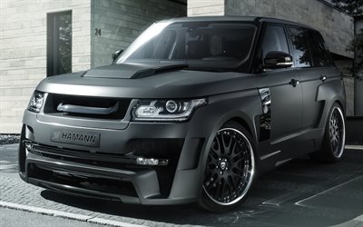 hamann range rover mystère, 4k, accordatura, auto del 2013, l405, suv, range rovervogue, auto britanniche, hamann, range rover