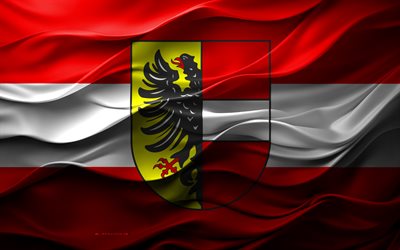 4k, Flag of Achern, cities of Germany, 3d Achern flag, Germany, Achern flag, 3d texture, Day of Achern, German national symbols, 3d art, Achern
