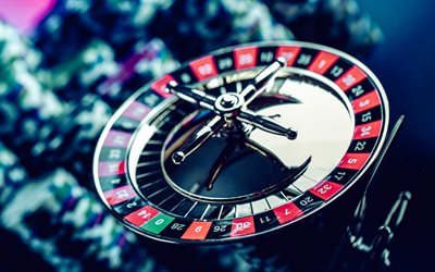 kasino roulette, 4k, kasinospel, bakgrund med roulette, fransk roulette, kasino bakgrund, spelande
