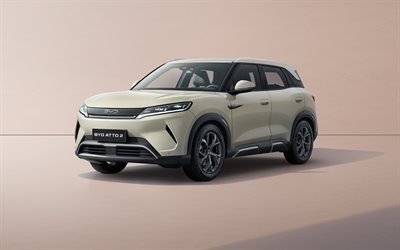 byd atto 2, 4k, クロスオーバー, 2025車, eu spec, 2025 byd atto 2, 中国の車, byd