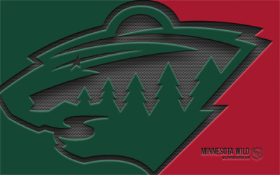 minnesota wild logo, 4k, vihreä tausta, hiilitaide, minnesota villi tunnus, amerikkalainen jääkiekkokerho, nhl, yhdysvallat, minnesota wild, jääkiekko