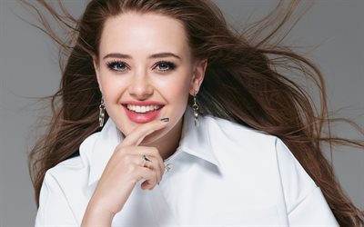 katherine langford, retrato, actriz australiana, sesión de fotos, camisa blanca, hollywood, mujeres hermosas, katherine langford photos hoot