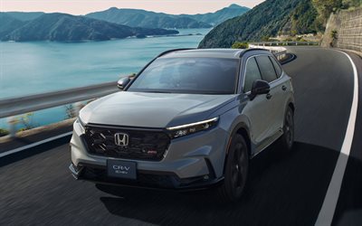 4k, Honda CR-V eHEV RS Black Edition, road, 2026 cars, crossovers, Honda CR-V, exterior, 2026 Honda CR-V, japanese cars, Honda