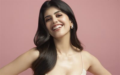 Sanjana Sanghi, 4k, beauty, indian actress, Bollywood, smile, pictures with Sanjana Sanghi, indian celebrity, Sanjana Sanghi photoshoot
