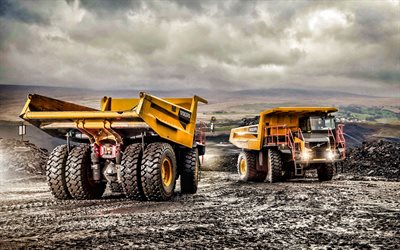2022, Volvo R60D, 4k, Dump Truck, exterior, heavy trucks, mining trucks, R60D, new dump trucks, Volvo