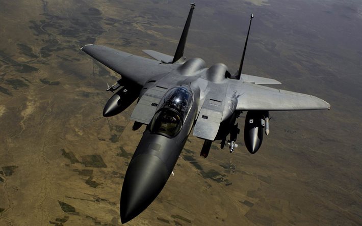 mcdonnell douglas f-15 eagle, cazas voladores, fuerza aérea de los ee uu, cazabombarderos, aviones de combate, ejército de los ee uu, aviones, aviación militar, f-15 eagle, mcdonnell douglas