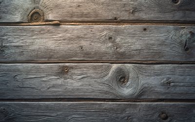 textura de madeira cinza, 4k, casca de árvore, rachaduras na madeira, texturas de madeira, fundo de madeira cinza, textura horizontal de madeira